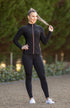 Youth BARE Technical Riding Jacket - Black with Rose Gold